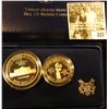 Image 2 : 1993 "Bill of Rights Commemorative Coins Two-Coin Proof Set. Original as issued.