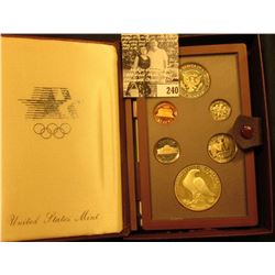 1984 S U.S. Silver Prestige Proof Set in original box as issued.