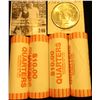 Image 1 : (4) Original BU Bank-wrapped Rolls of 2006 D Nevada Statehood Commemorative Quarters; & 1922 P U.S. 
