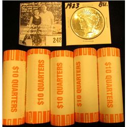 (3) Original BU Bank-wrapped Rolls of 2003 D Arkansas, 2002 D Mississippi, & 2003 D Illinois Stateho