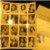 Image 2 : 8 1/2" x 11" Studio Black and white photograph of Debra Paget, Ava Gardner, Jane Russell, Doris Day,
