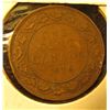 Image 2 : 1916 Canada Large Cent, Fine.