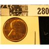 Image 1 : 1955 S U.S. Wheat back Cent, Red Gem Unc.