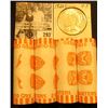 Image 1 : (4) 2004 D Solid Date Rolls of Gem BU Michigan Statehood Commemorative Quarters in bank-wrapped Roll