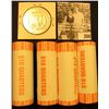 Image 2 : (4) 2002 D Solid Date Rolls of Gem BU Louisiana Statehood Commemorative Quarters in bank-wrapped Rol