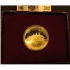 Image 2 : 1732-1982 S U.S. Proof Silver Commemorative Dollar in original box of issue, .900 fine Silver.