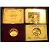 Image 2 : 1982 D & 1982 S George Washington BU & Proof .900 fine Silver Commemorative Half Dollars in orginal 