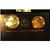 Image 1 : 1991-1995 World War II 50th Anniversary Commemorative Two-Coin Proof Set. In original box as issued.