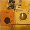 Image 2 : Group of Old letters, envelopes, and invoices dating back to 1856; early German States Silver Coin; 