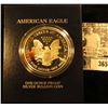 Image 2 : 2000 P U.S. Proof Silver American Eagle One Ounce .999 fine Silver Dollar in original box of issue w