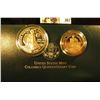 Image 2 : 1992 Two-Coin Proof Set "The Columbus Quincentenary Coins" in orginal box with COA.