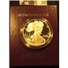Image 1 : 1992 S U.S. Proof Silver American Eagle One Ounce .999 fine Silver Dollar in original box of issue w