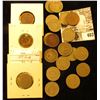 Image 2 : (4) 1883 NC, (4) 1889, 1898, & (13) 1909 Liberty Nickels. Average circulated.