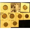 Image 1 : 1929S, 30P, S, 34D, 35P, D, S, & 38D Buffalo Nickels, all carded with grades up to VF.