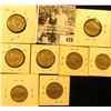 Image 2 : 1929S, 30P, S, 34D, 35P, D, S, & 38D Buffalo Nickels, all carded with grades up to VF.