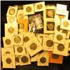 Image 1 : (3) 1929S, (10) 30S, (6) 34P, (7) D, (2) 36P, (13) 37P, & (2) 37D Buffalo Nickels, all carded with g
