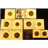 Image 1 : Group of Carded Indian Head Cents: 1892, 93. 96, 97, 99, 1901, 02, 03, 04, 05, & 06. Grades up to Fi