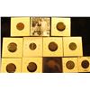 Image 2 : Group of Carded Indian Head Cents: 1892, 93. 96, 97, 99, 1901, 02, 03, 04, 05, & 06. Grades up to Fi