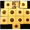 Image 2 : Group of Carded Indian Head Cents: 1902, 04, 05, 06 (EF), (5)07 (includes 1 EF), & 08. Grades up to 