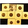 Image 2 : Group of Carded Indian Head Cents: 1902, 04, 05, 06, (2) 07, 08, & 08 S VG.