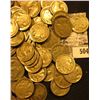 Image 2 : (140+) Buffalo Nickels, about 60% part date with the balance evenly split between full date and no d