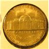 Image 2 : 1943 S Silver War Nickel. UNC 60.
