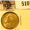 Image 1 : 1944 S Silver War Nickel. UNC 60.
