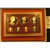 Image 2 : 1975 Cook Islands 7-Coin Proof Set with One Dollar Coin, which depicts the Fertility God. Original a