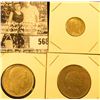 Image 1 : AH1401-1981 "The Hashmite Kingdom of Jordan" One Hundred Fils, VF; 1931 France Silver 10 Francs, AU;