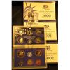 Image 2 : 2000 S, 2001 S, & 2002 S U.S. Proof Sets, Original as issued.