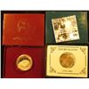 Image 2 : 1982 D & 1982 S George Washington BU & Proof .900 fine Silver Commemorative Half Dollars in orginal 