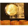 Image 3 : (4) 1999 D Original BU Bank-wrapped Rolls of Delaware Statehood Quarters; & 1886 P BU Morgan Silver 