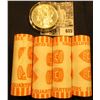 Image 1 : (4) 2004 D Original BU Bank-wrapped Rolls of Florida Statehood Quarters; & 1885 O BU Morgan Silver D