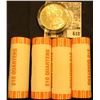 Image 1 : (4) 2000 D Original BU Bank-wrapped Rolls of Virginia Statehood Quarters; & 1884 O BU Morgan Silver 