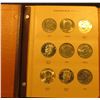 Image 2 : 1971-78 Complete Uncirculated & Proof Eisenhower Dollar Set in a World Coin Library Album. Includes 