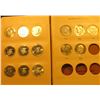 Image 5 : 1971-78 Complete Uncirculated & Proof Eisenhower Dollar Set in a World Coin Library Album. Includes 