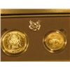 Image 3 : 1991 Two-Coin Uncirculated Set of Mount Rushmore Anniversary Coins in original box with literature.