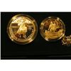Image 2 : 1992 Two-Coin Proof Set "The Columbus Quincentenary Coins" in orginal box with COA.