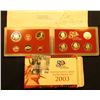 Image 3 : 2003 S U.S. Silver Proof Set in original box with both error and corrected COA, as well as the origi