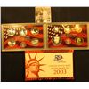 Image 1 : 2003 S U.S. Silver Proof Set in original box with both error and corrected COA.