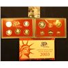 Image 2 : 2003 S U.S. Silver Proof Set in original box with both error and corrected COA.