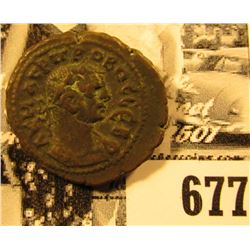 Probus 276-282 A.D. Roman Egypt Bronze As? or AE?. EF.