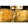 Image 1 : 1972 Terrace Hill Preservation Medallions, .999 Fine Silver Proof & BU Bronze, both 39mm and encapsu