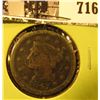 Image 1 : 1847 U.S. Large Cent, Good.