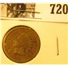 Image 1 : 1859 U.S. Indian Head Cent, Good.