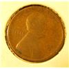 Image 1 : 1909 S Lincoln Cent, VG with a small rim nick, Net Good.