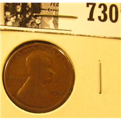 1913 S Lincoln Cent, Good.