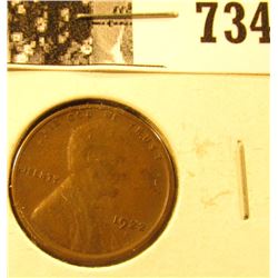 1922 D Lincoln Cent, Fine.