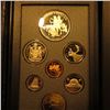 Image 2 : 1990 Canada Double Dollar Proof Set in original hard case of issue.