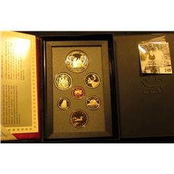 1989 Canada Double Dollar Proof Set in original hard case of issue.